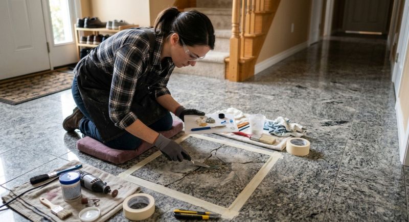 Granite Floor Repair in Kansas City, KS