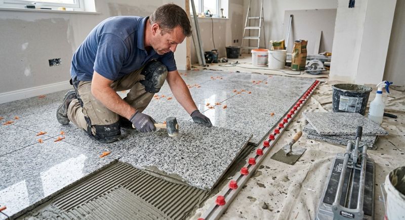 Terrazzo Flooring Installation in Olathe, KS