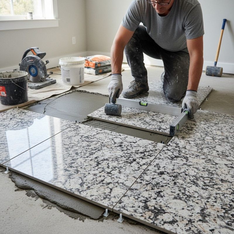 Bathroom Granite Installation in Kansas City, KS