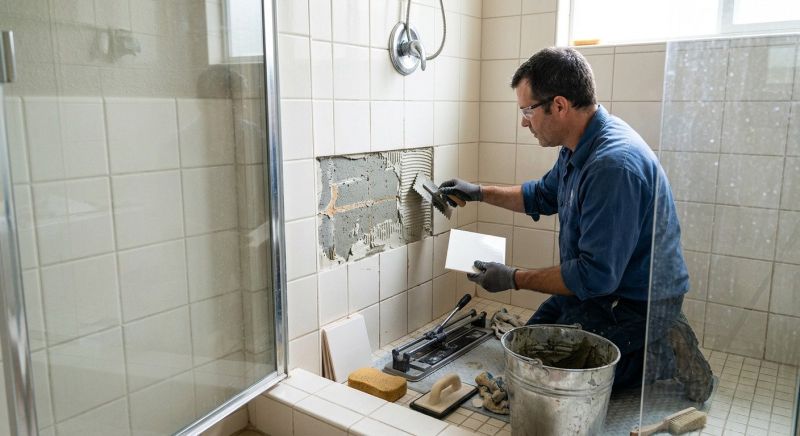 Bathroom Tile Repair in Alpharetta, GA