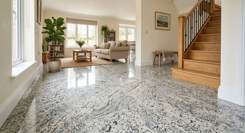 Granite Floor Installation in Overland Park, KS