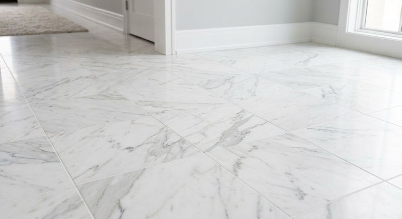 Marble Tile Floor Installation in Overland Park, KS