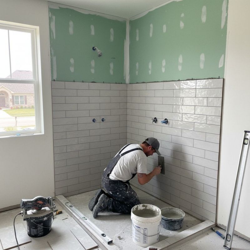 Shower Floor Tiling in Denver County, CO