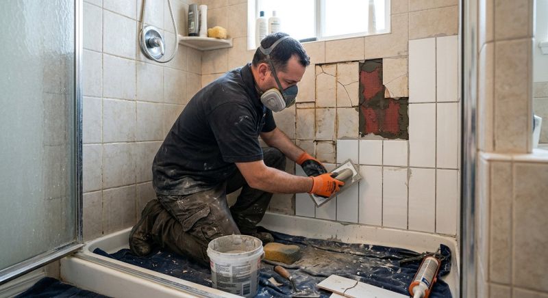Shower Tile Repair in Denver, CO