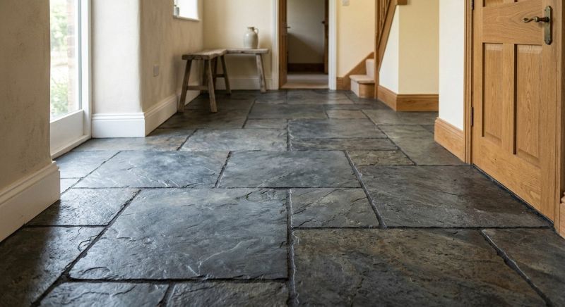 Stone Floor Installation in Olathe, KS