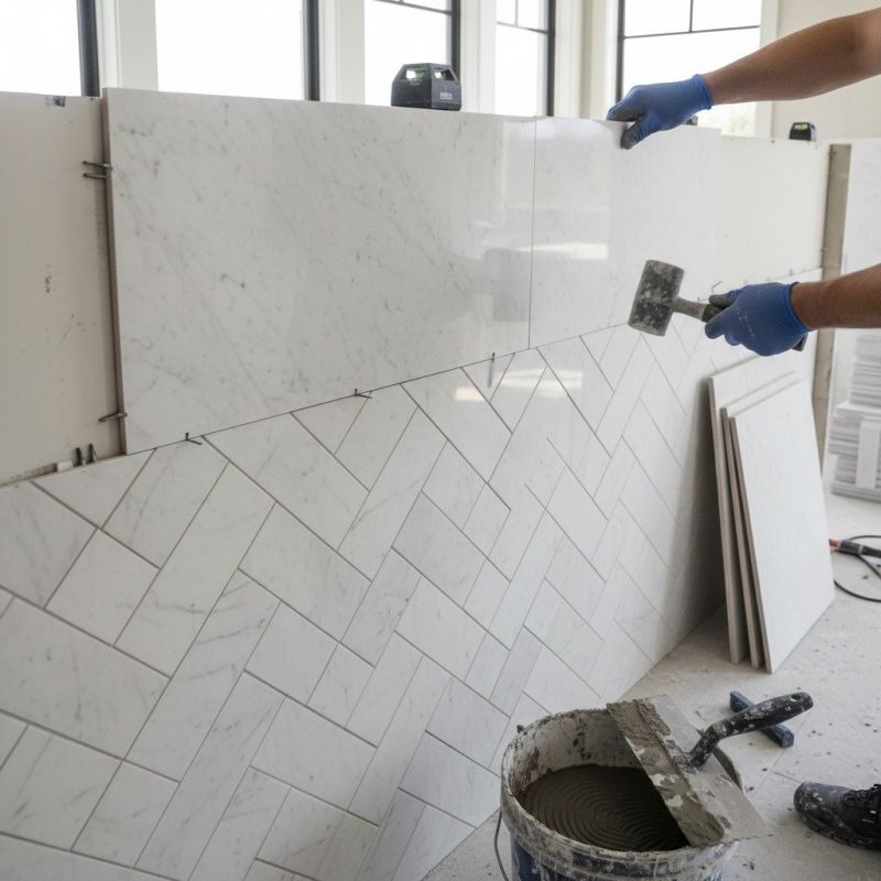 Terrazzo Tile Installation in Alpharetta, GA