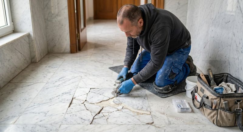 Terrazzo Tile Repair in Kansas City, KS