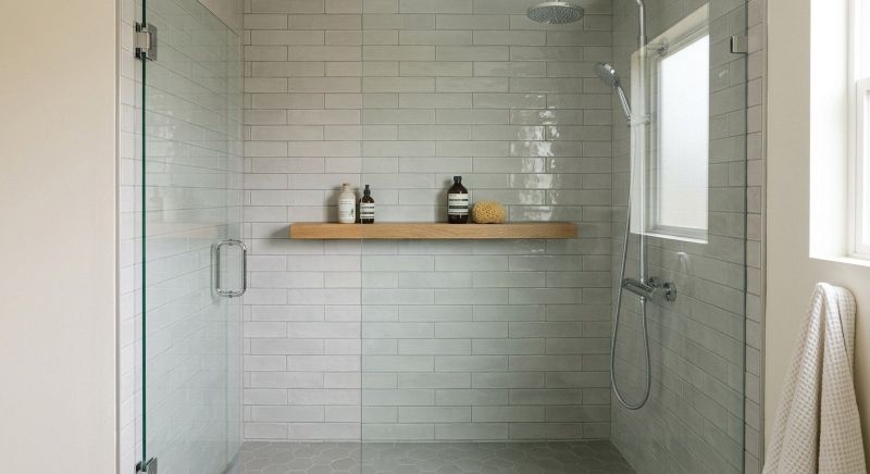 Tile Shower Floor Installation in Denver County, CO